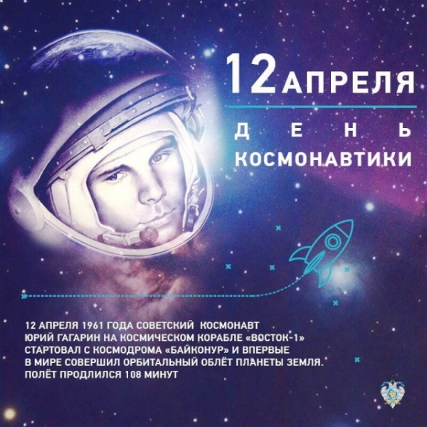 12 апреля - День космонавтики